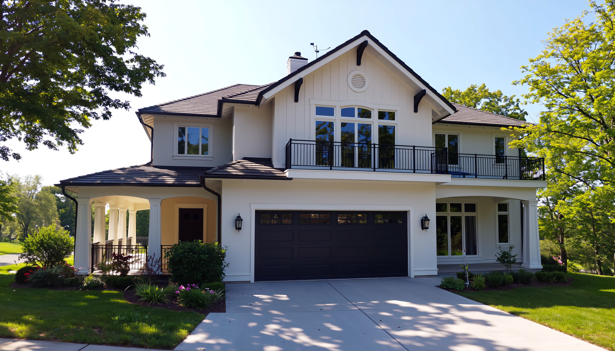 Alexandria, VA home seamless rain gutters